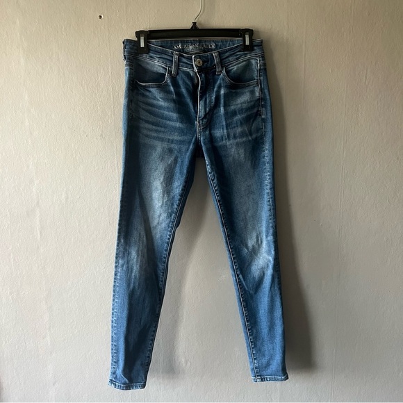 American Eagle Outfitters Super Stretch Hi Rise Jeggings Size 6 - Picture 1 of 6